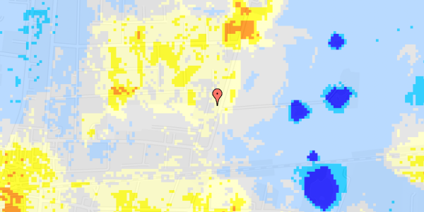 Ekstrem regn på Nygade 58