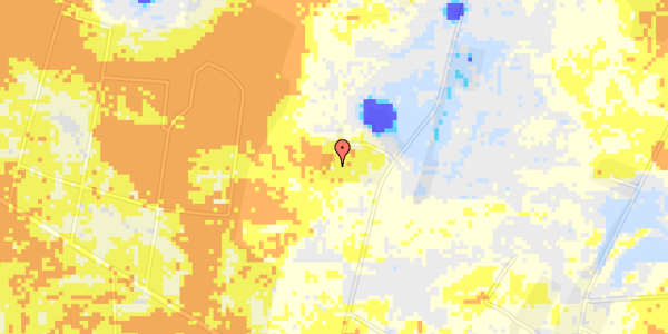 Ekstrem regn på Østerlundvej 1A