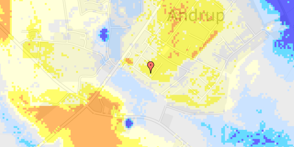 Ekstrem regn på Aprilvej 8