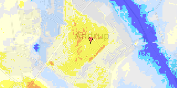 Ekstrem regn på Augustvej 7