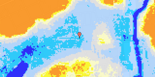 Ekstrem regn på Baggesens Alle 154, st. 