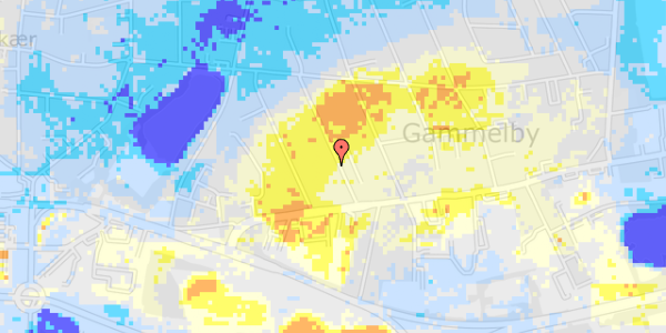 Ekstrem regn på Bellisvej 6