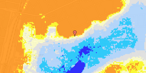 Ekstrem regn på Blichers Alle 22A