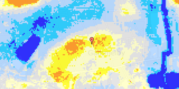 Ekstrem regn på Chr Winthers Vej 10