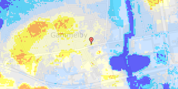 Ekstrem regn på Darumvej 114A