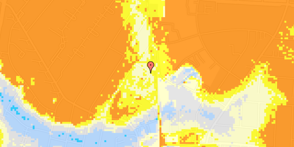 Ekstrem regn på Dortheasvej 30