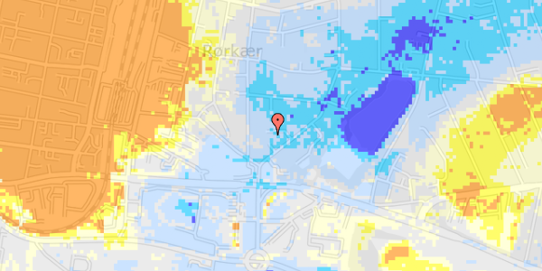 Ekstrem regn på Drejøgade 6