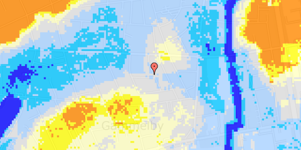 Ekstrem regn på Eskilstunavej 8