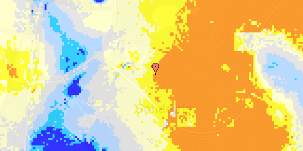 Ekstrem regn på Fiskenes Kvarter 26