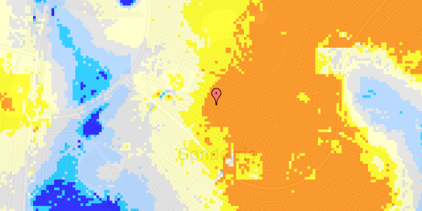 Ekstrem regn på Fiskenes Kvarter 44