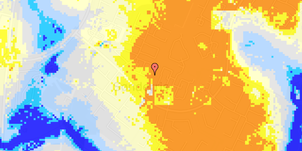 Ekstrem regn på Fiskenes Kvarter 59