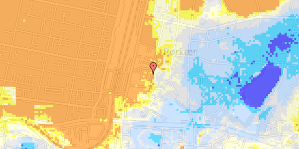 Ekstrem regn på Fynsgade 10, 1. 1