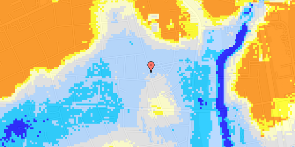 Ekstrem regn på Gammelby Strandvej 24