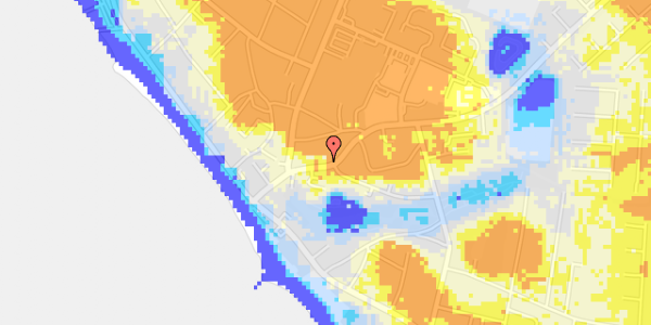 Ekstrem regn på Gl Guldagervej 22