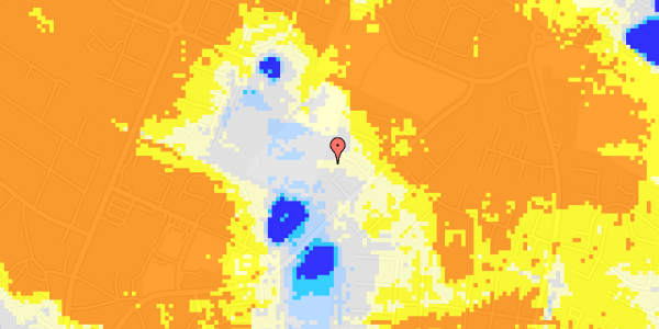 Ekstrem regn på Gl Guldagervej 62B