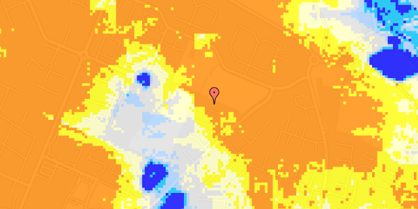 Ekstrem regn på Gl Guldagervej 98F