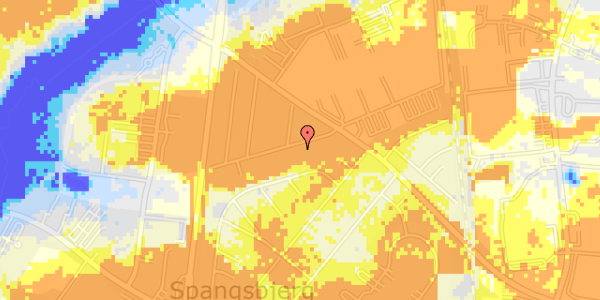 Ekstrem regn på Grønningen 14