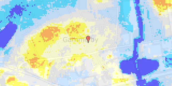 Ekstrem regn på Grønvangsvej 5