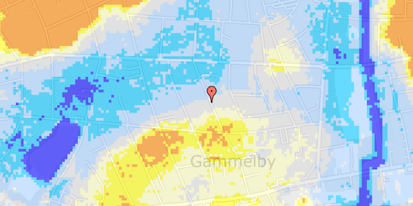 Ekstrem regn på Grønvangsvej 28