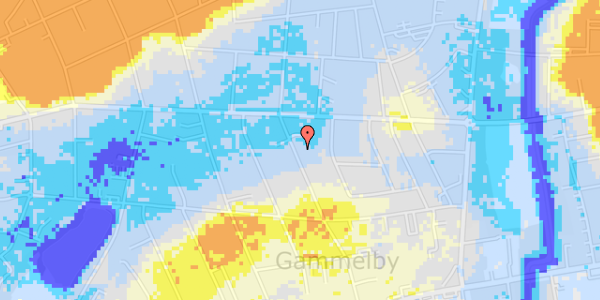 Ekstrem regn på Grønvangsvej 41