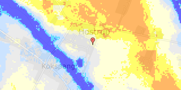 Ekstrem regn på Gåsebakken 23