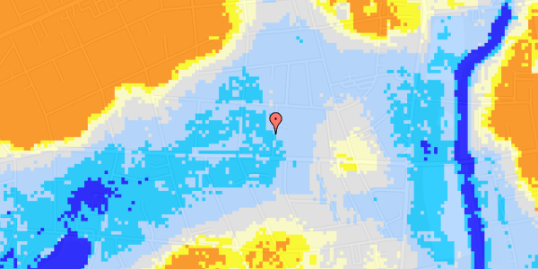 Ekstrem regn på Hans Tausens Vej 4