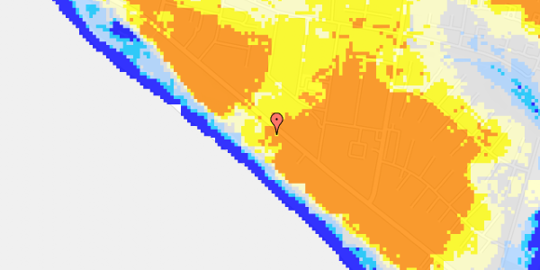 Ekstrem regn på Hjerting Strandvej 103