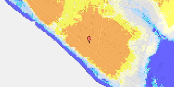 Ekstrem regn på Hjerting Strandvej 130