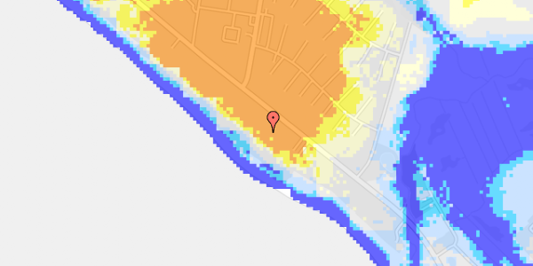 Ekstrem regn på Hjerting Strandvej 147