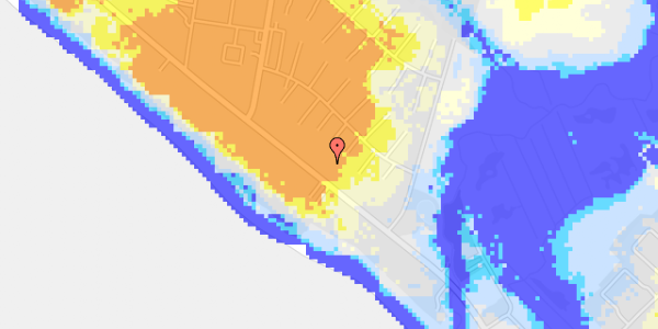 Ekstrem regn på Hjerting Strandvej 162