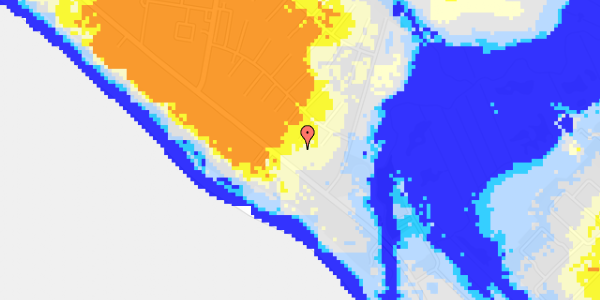 Ekstrem regn på Hjerting Strandvej 170