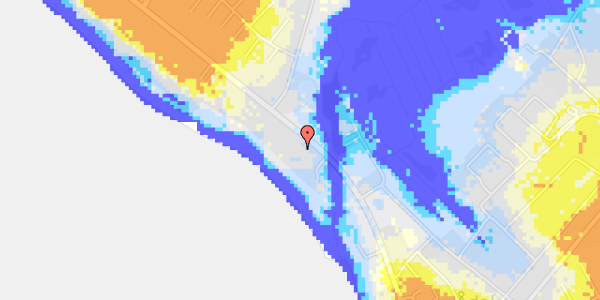 Ekstrem regn på Hjerting Strandvej 193