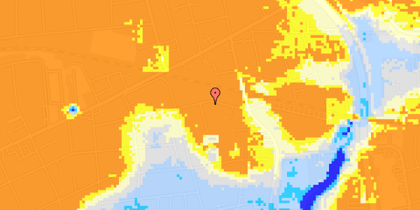 Ekstrem regn på Holbergs Alle 11