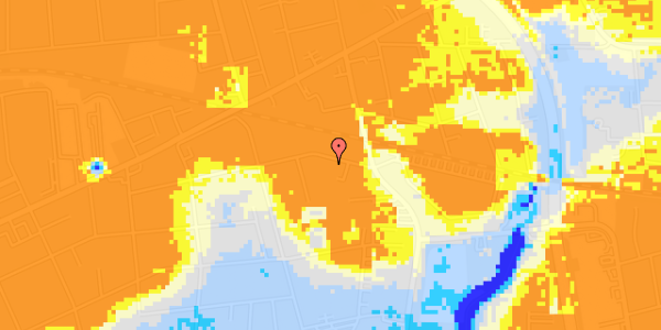 Ekstrem regn på Holbergs Alle 17