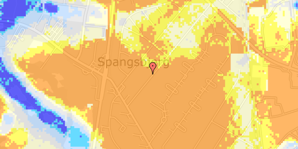 Ekstrem regn på Højvangs Alle 18