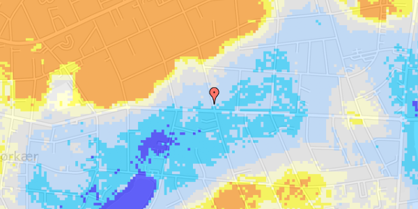 Ekstrem regn på Ingemanns Alle 122A