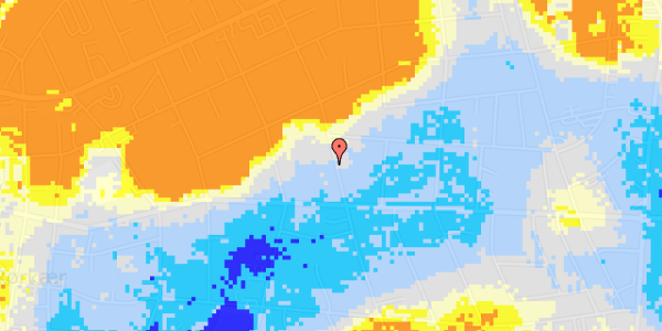 Ekstrem regn på Ingemanns Alle 130