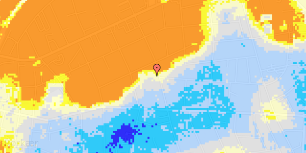 Ekstrem regn på Ingemanns Alle 142