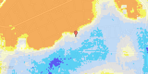 Ekstrem regn på Ingemanns Alle 149