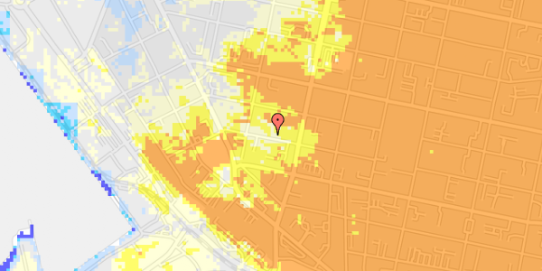 Ekstrem regn på Islandsgade 41, 2. th