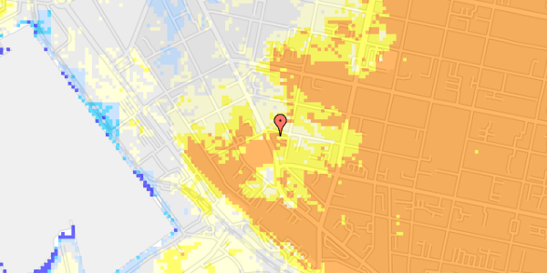 Ekstrem regn på Islandsgade 54, 1. 1