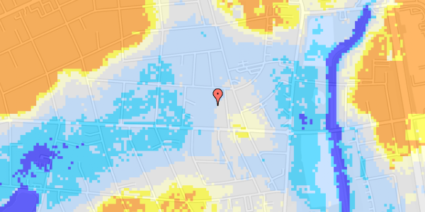 Ekstrem regn på J L Heibergs Alle 18, 2. th