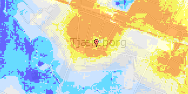 Ekstrem regn på J M Terkelsens Vej 2