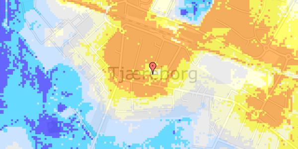 Ekstrem regn på J M Terkelsens Vej 6