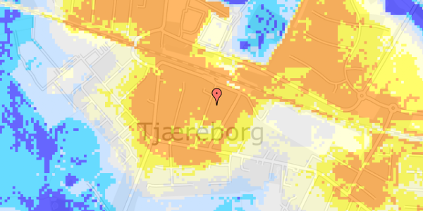 Ekstrem regn på J M Terkelsens Vej 15