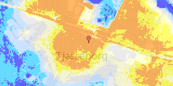 Ekstrem regn på J M Terkelsens Vej 17