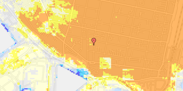 Ekstrem regn på Jyllandsgade 16B, 2. 