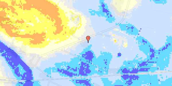 Ekstrem regn på Klintholmvej 35