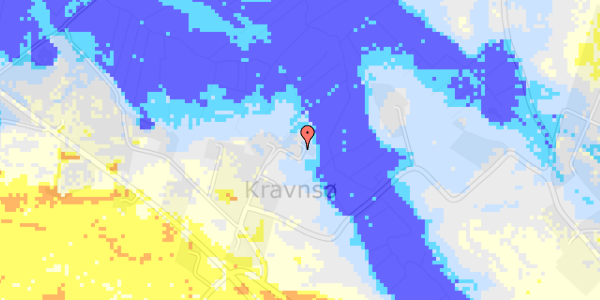 Ekstrem regn på Kravnsøvej 12