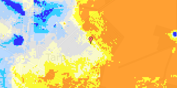 Ekstrem regn på Landlystvej 45